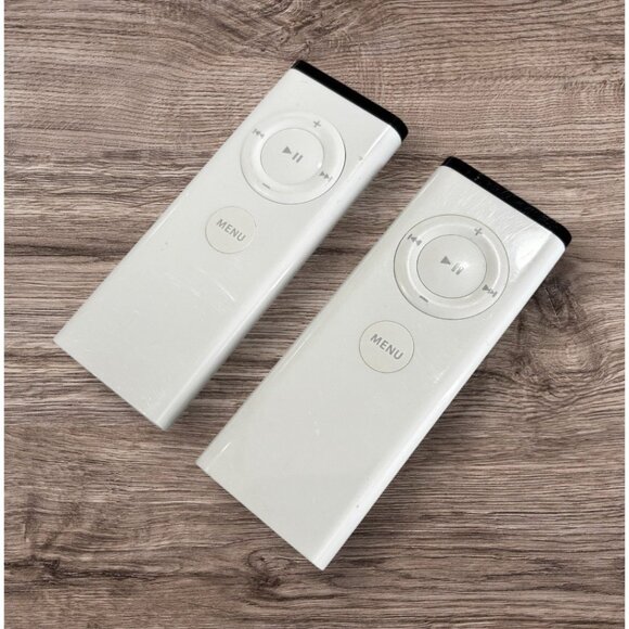 2 Apple TV 1st Gen Remotes for Apple TV, iMac, and Select Macbooks - White - Picture 1 of 3